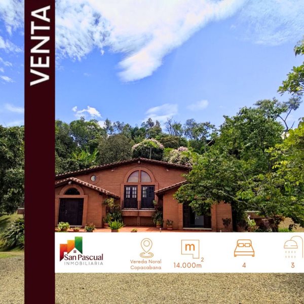 Finca disponible para Venta en Copacabana Vereda El Noral Foto numero 1