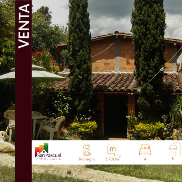 Finca disponible para Venta en Rionegro Vereda Las Cuchillas De San Jose Foto numero 1