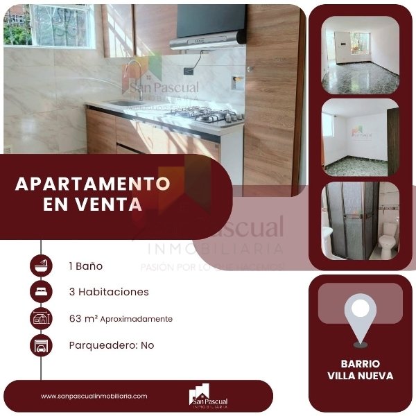 Apartamento disponible para Venta en Copacabana Villa Nueva Foto numero 1