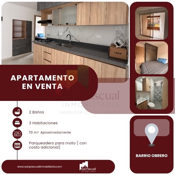 Apartamento disponible para Venta en Copacabana Obrero Foto numero 1