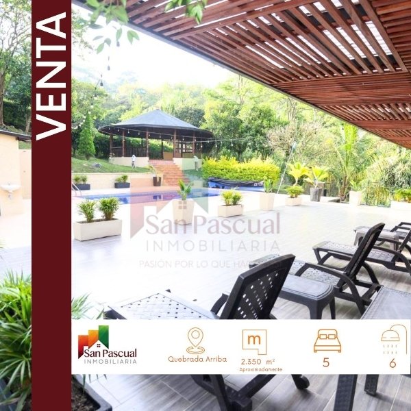 Casa-Finca disponible para Venta en Copacabana Quebrada Arriba Foto numero 1