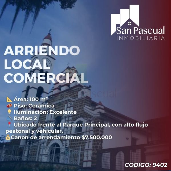 Local disponible para Arriendo en Copacabana Simon Bolivar Foto numero 1